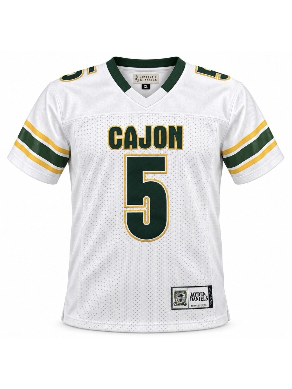 Jayden Daniels Cajon High School #5 Jersey Headgear Classics Youth XL NWT